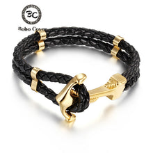 Load image into Gallery viewer, Gold Anchor Bracelet