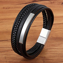 Load image into Gallery viewer, Genuine Leather Bracelet