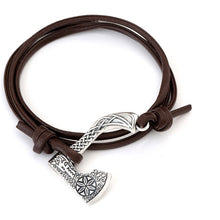 Load image into Gallery viewer, Silver Axe Bracelet